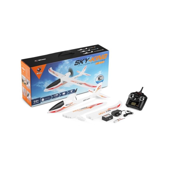 RC légi járművek S-IDEE SKY-KING red