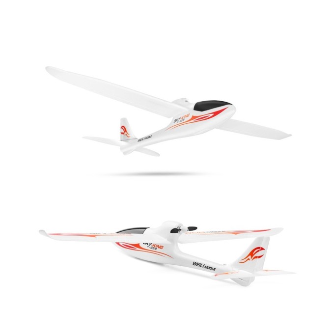 RC légi járművek S-IDEE SKY-KING red