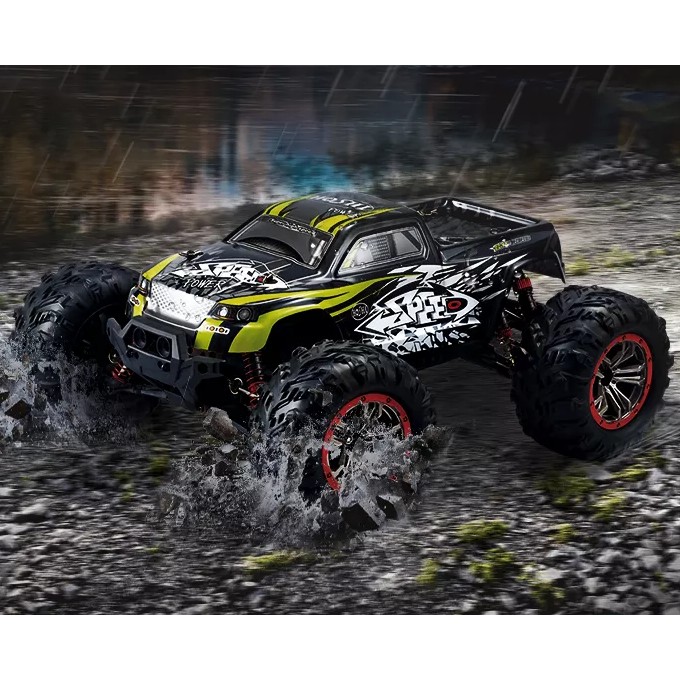AERIUM HOSHI SPEED off-road RC autó (1:10) sárga - 2 akkumulátorral