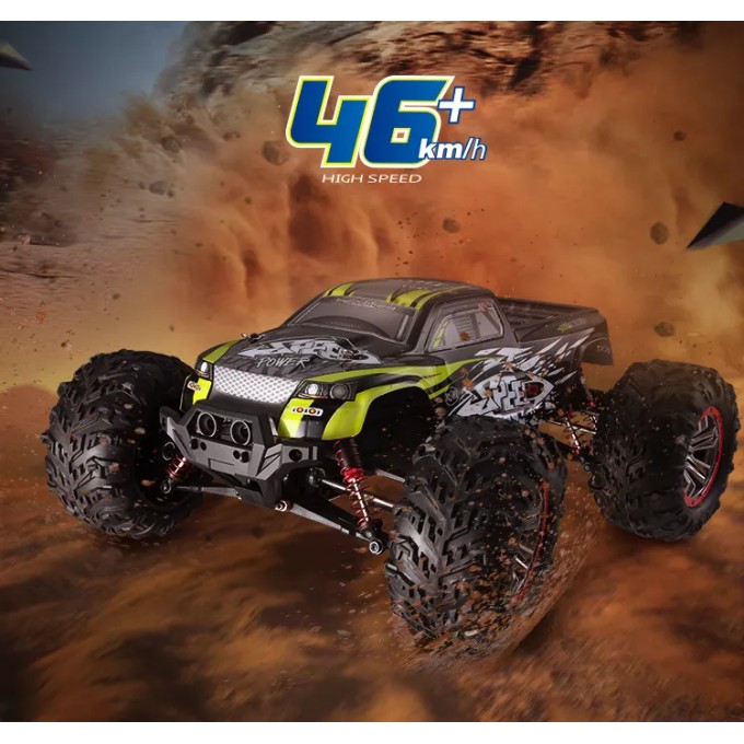 AERIUM HOSHI SPEED off-road RC autó (1:10) sárga - 2 akkumulátorral
