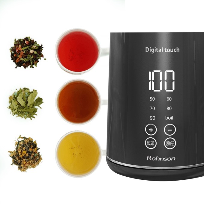 Vízforraló Rohnson R-7600 Digital Touch