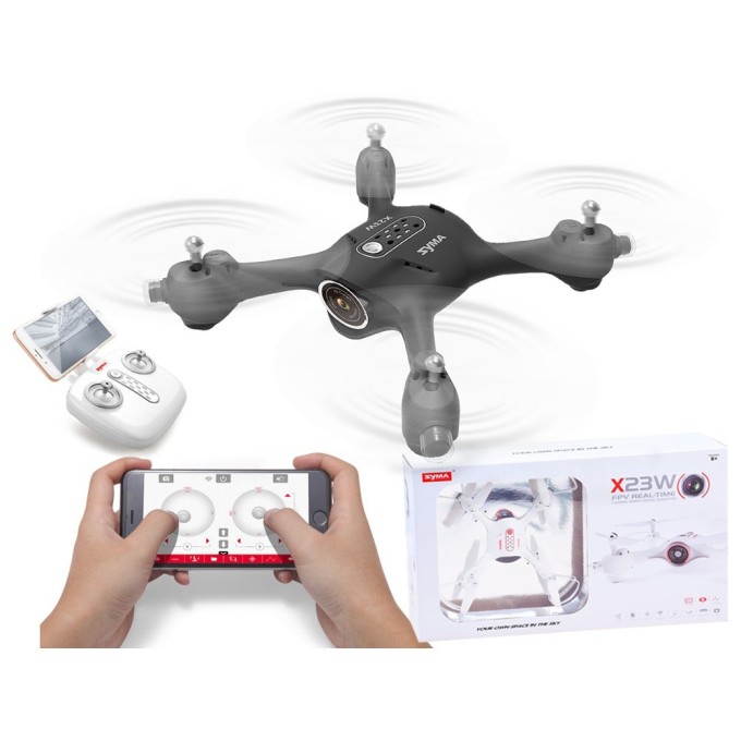 Syma X23W drón fekete