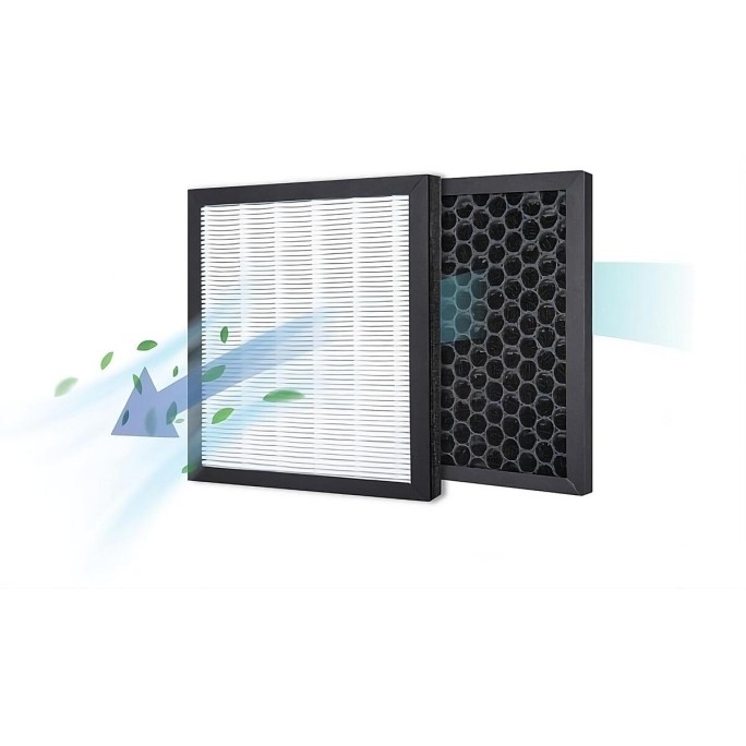 Kombinált HEPA és aktívszenes szűrő az AERIUM DH20G Ionic Wi-Fi készülékhez