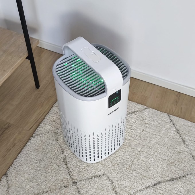 Légtisztító AERIUM PureSteel Q3 HEPA Wi-Fi
