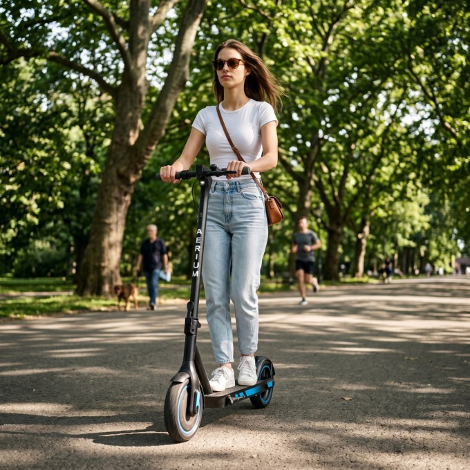 AERIUM MaxRide T500 elektromos roller, kék